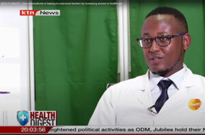 KTN News interview with HealthX’s Dr Martin Makau